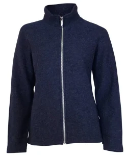 BRODAL FEMALE, 100% FILTAD ULL — NAVY