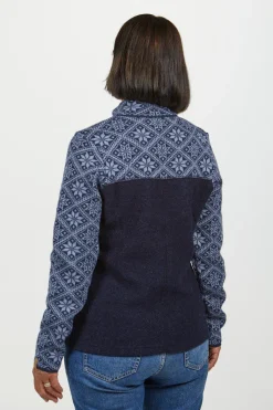 ELLIE FULL ZIP, 100% ULL — GRAPHITE MARL