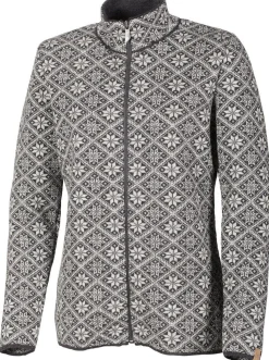 FREYA FULL ZIP, 100% ULL — GRAPHITE MARL