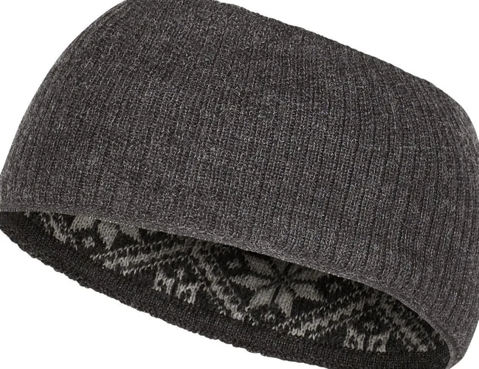 FREYA HEADBAND — GRAPHITE MARL