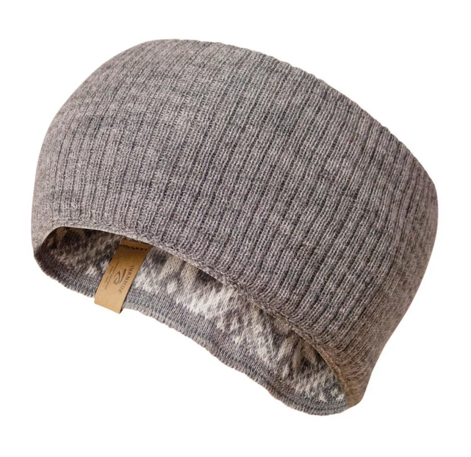 FREYA HEADBAND — GREY MARL