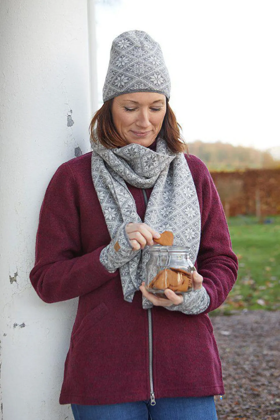 FREYA WRISTBAND — GREY MARL