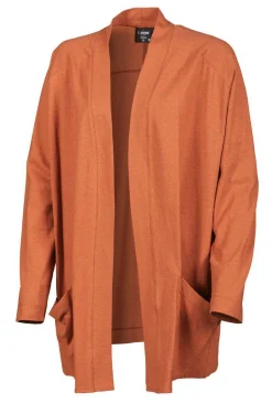 GY BEYLA CARDIGAN — BRICK