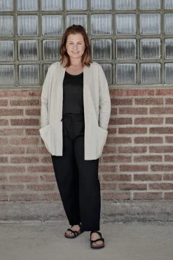 GY BEYLA CARDIGAN — NATURMELANGE