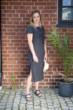 GY EDLA DRESS — BLACK