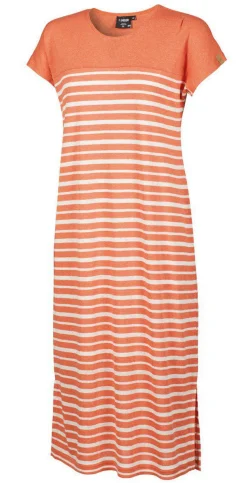 GY EVIE DRESS — CORAL ROSE