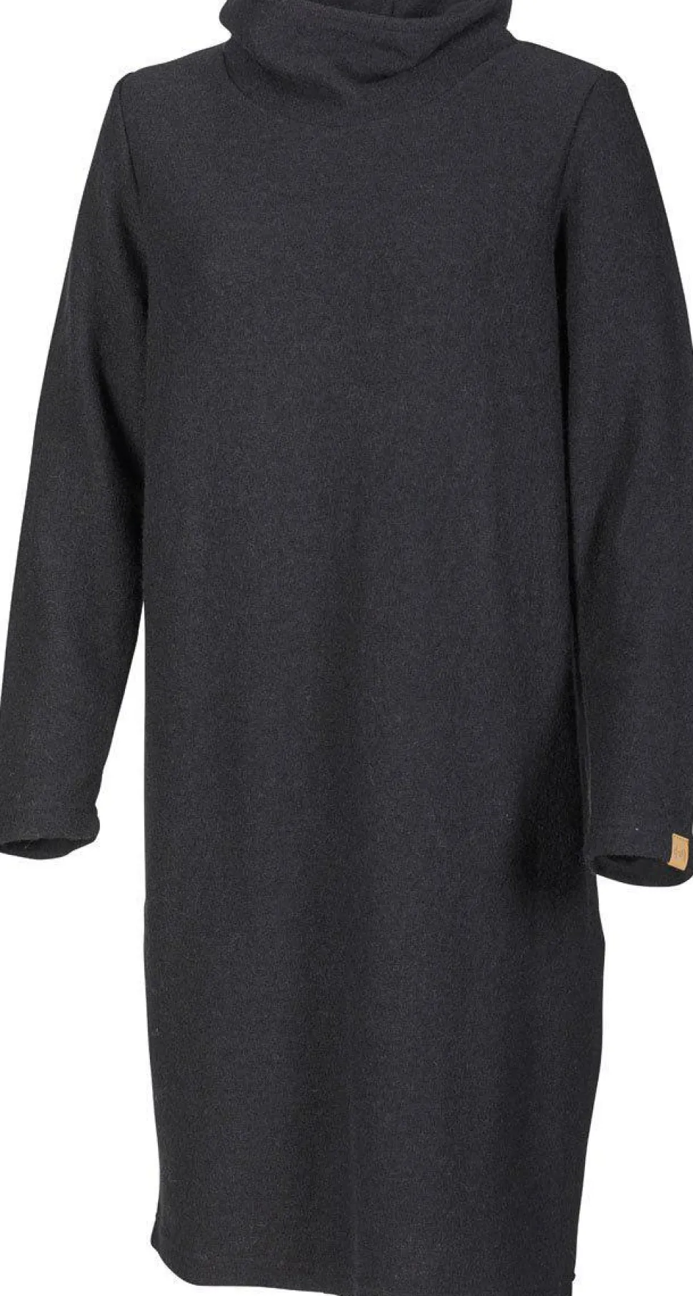 GY GISSLARP DRESS, 60% FILTAD ULL, 40% LYOCELL — BLACK