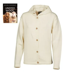NLS MARIGOLD, 100% OFÄRGAD ULL — NATURAL WHITE