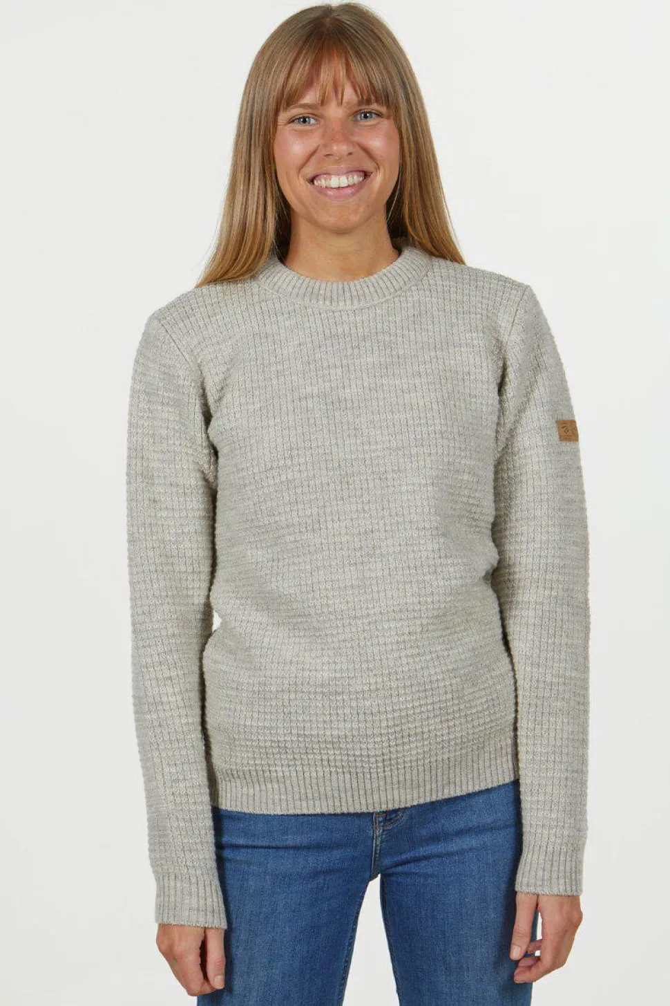 NLS PETAL FEMALE, 100% OFÄRGAD ULL — NATURAL WHITE