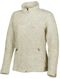 TUVA JAQUARD, 100% FILTAD ULL — LIGHT SILVER GREY