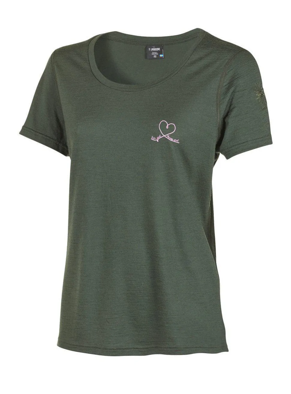 UNDERWOOL MEJA HEART — RIFLE GREEN
