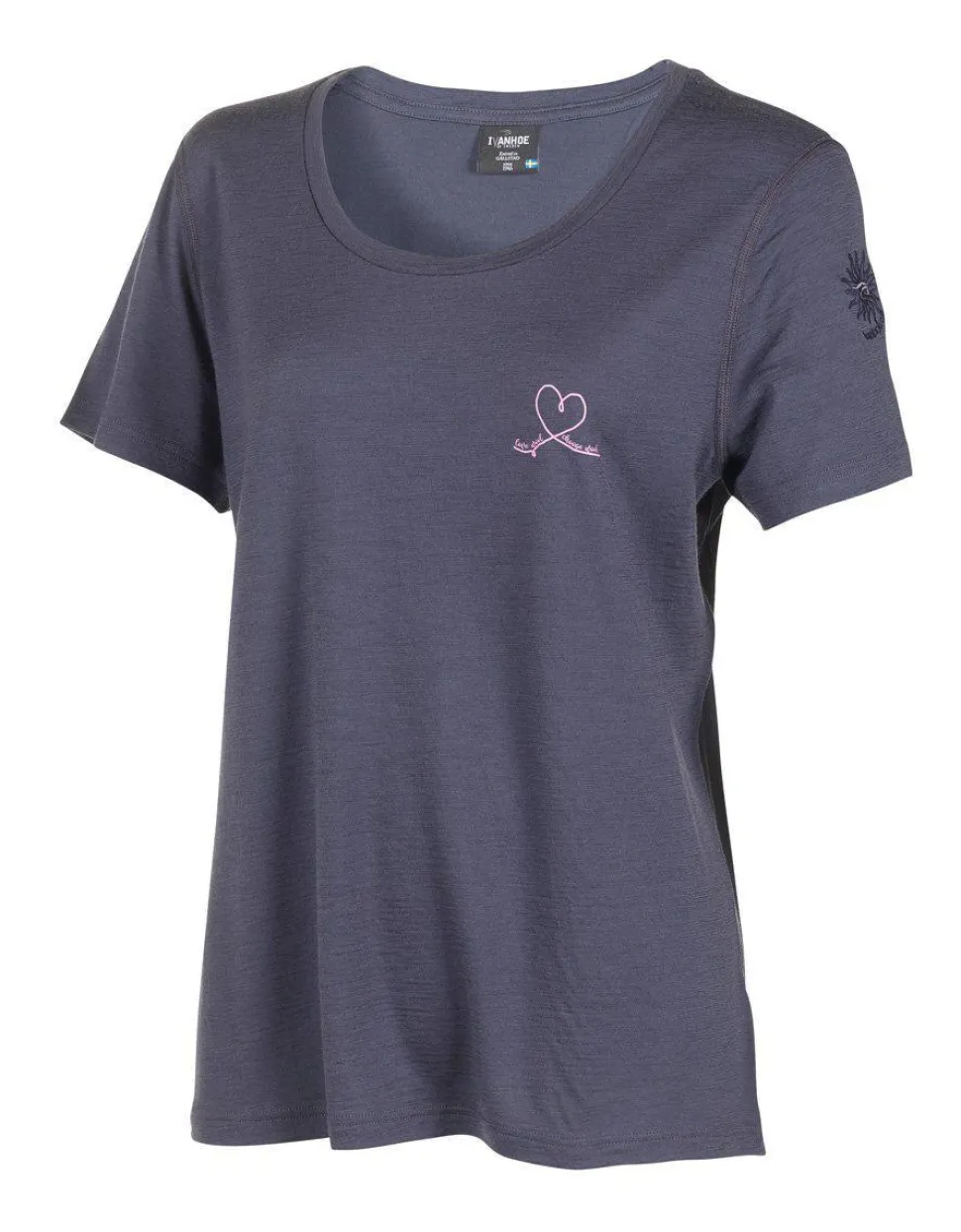 UNDERWOOL MEJA HEART — STEELBLUE