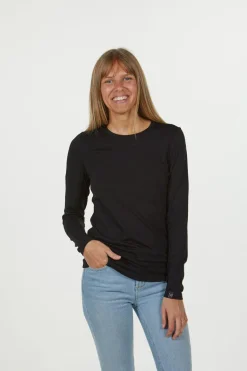 UNDERWOOL MERINO LONG SLEEVE — NATURAL WHITE