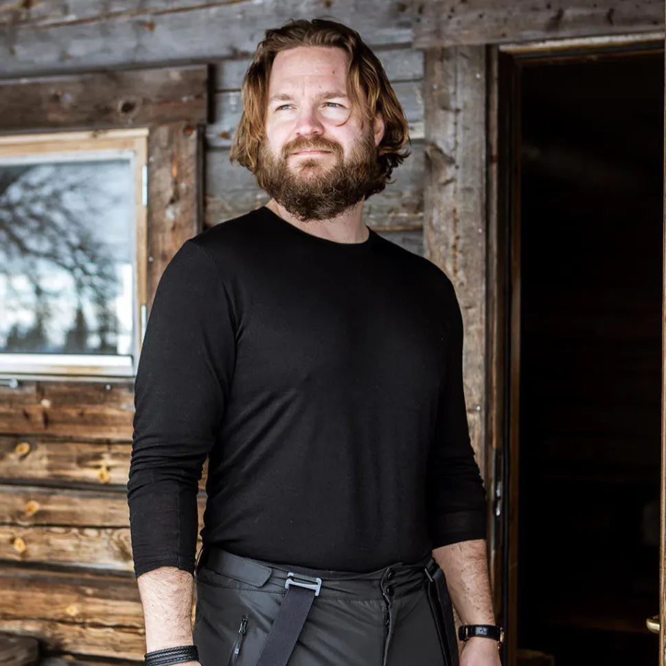 UNDERWOOL MERINO LONG SLEEVE MALE — GRAPHITE MARL