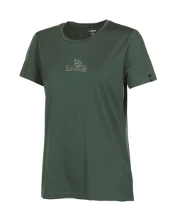 UW CILLA VINE, 100% EXTRA FIN MERINO ULL — RIFLE GREEN