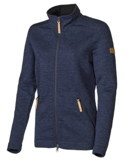 VANJA FULL ZIP, 69% ULL — LIGHT NAVY