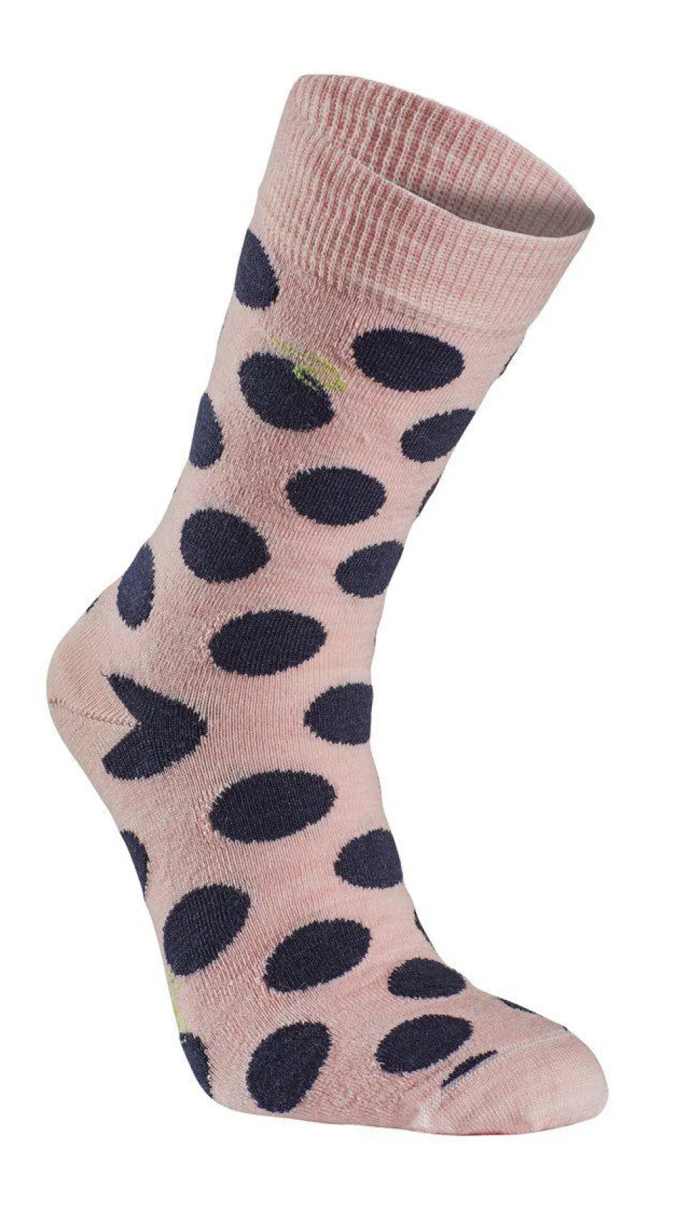 WOOL SOCK DOT — PINK